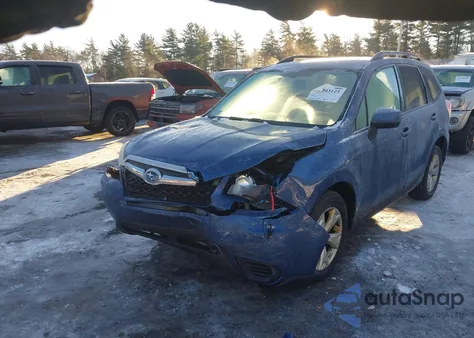 2014 Subaru Forester 2.5I Premium from USA, damaged, VIN JF2SJAEC0EH434413